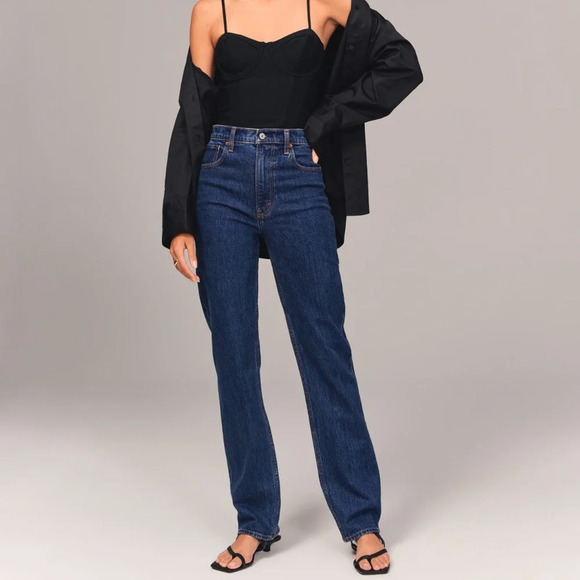 Abercrombie & Fitch Denim - Abercrombie & Fitch Ultra High Rise Denim The 90’s Straight 29/8